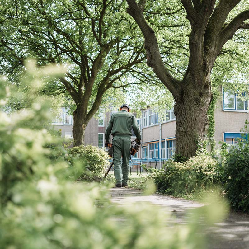 groenvoorziening voor scholengemeenschap - Van Weert