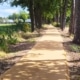 Voltooid fiets- en wandelpad Oirschot met Eco d'Or halfverharding door Van Weert aangelegd