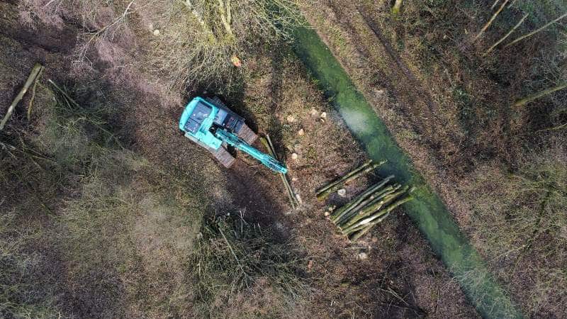 bomen-kappen-van-weert-werkzaamheden Werkzaamheden GOL Van Weert infraproject