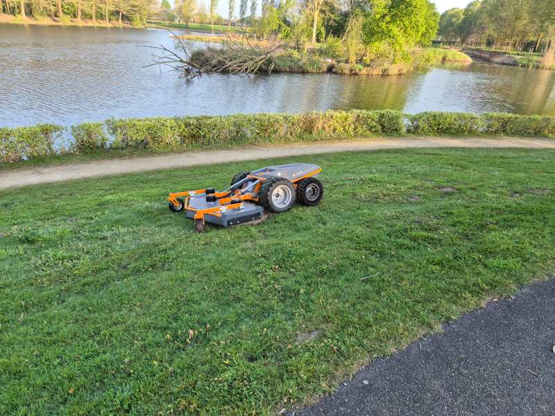 Een groter maaibereik voor hoog en ruig gras bij terugkerend maaien